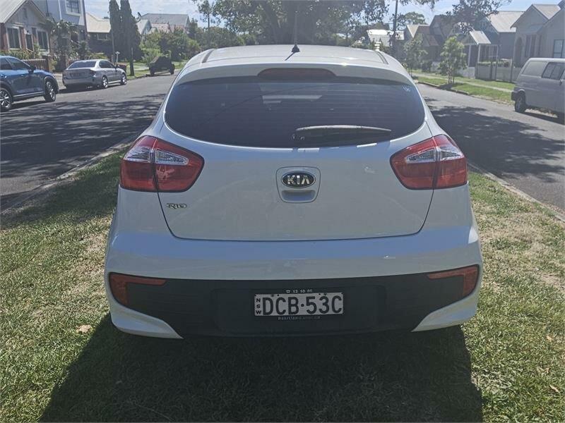 2015 Kia Rio UB MY16 S White 4 Speed Automatic Hatchback62882729098114113