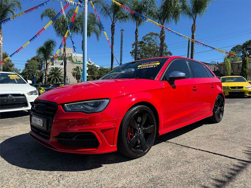 2014 Audi S3 8V MY15 Sportback S Tronic Quattro Red 6 Speed Sports Automatic Dual Clutch Hatchback62934704801795118