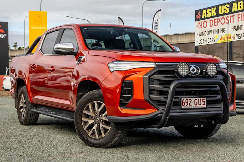 2021 LDV T60 SK8C Max Luxe Orange 8 Speed Sports Automatic Utility62882767126657110