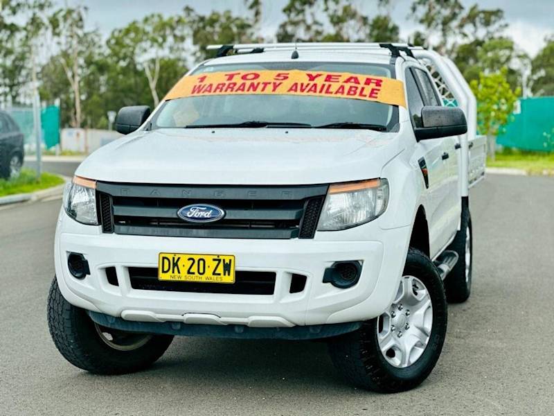 2012 Ford Ranger PX XL 3.2 (4x4) White 6 Speed Automatic Double Cab Pick Up62882737703555111