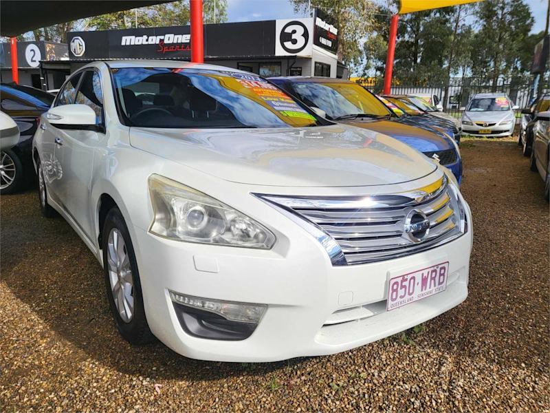 2014 Nissan Altima L33 ST X-tronic Crystal White Pearl 1 Speed Constant Variable Sedan62934706319874110