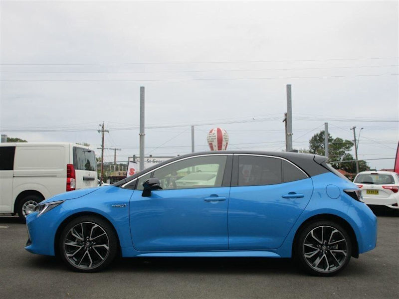 2023 Toyota Corolla ZWE219R ZR TWO-Tone OPT Prem Paint HYB Eclectic Blue - Black Roof62933704523011114