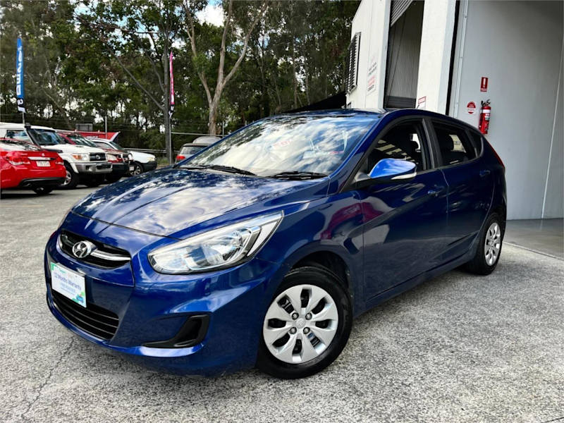 2016 Hyundai Accent RB4 MY17 Active Blue 6 Speed Constant Variable Hatchback62885350456195112