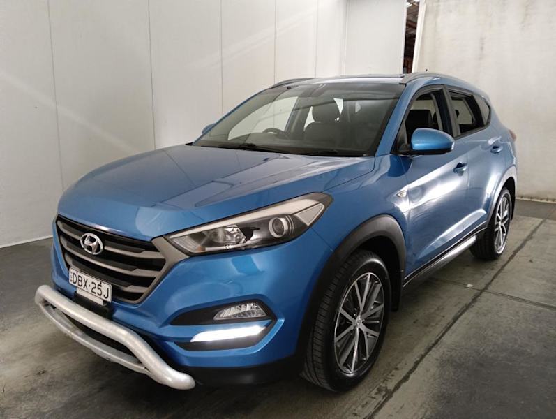 2015 Hyundai Tucson TL Active X 2WD Blue 6 Speed Sports Automatic Wagon62936661771010112