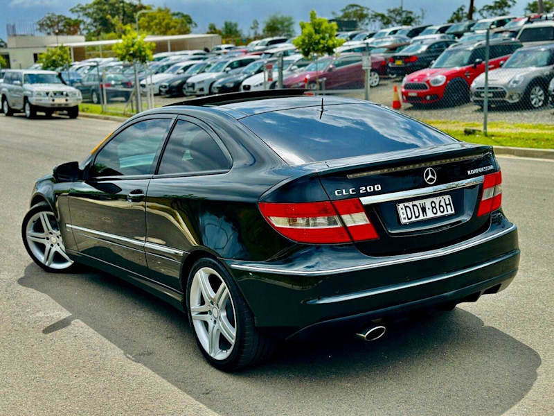 2010 Mercedes-Benz CLC200 Kompressor 203 Black 5 Speed Automatic Coupe62882738815106113