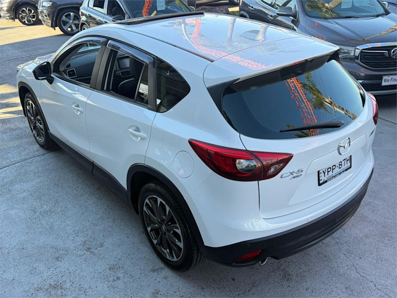 2015 Mazda CX-5 KE1022 Grand Touring SKYACTIV-Drive AWD White 6 Speed Sports Automatic Wagon62882730354819112