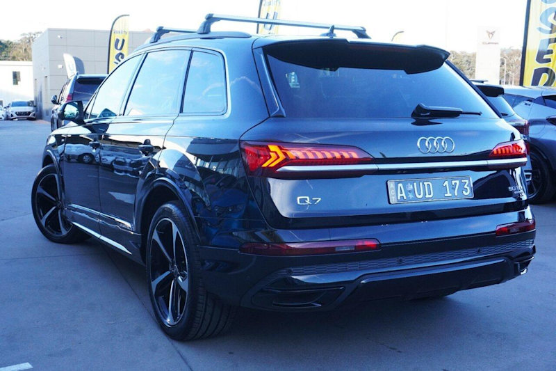 2021 Audi Q7 4M MY21 50 TDI Tiptronic Quattro S Line Black 8 Speed Sports Automatic Wagon62937623806594113