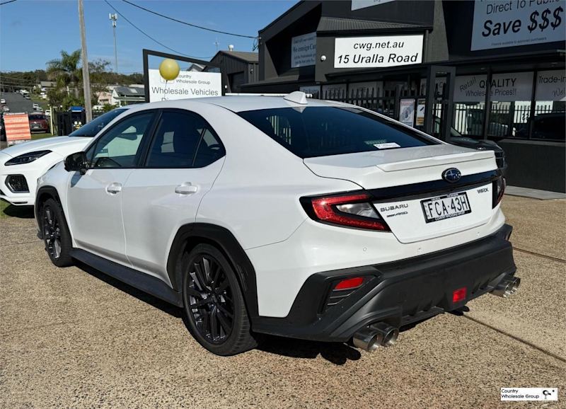 2023 Subaru WRX MY23 RS (AWD) White Continuous Variable Sedan62935688530434114