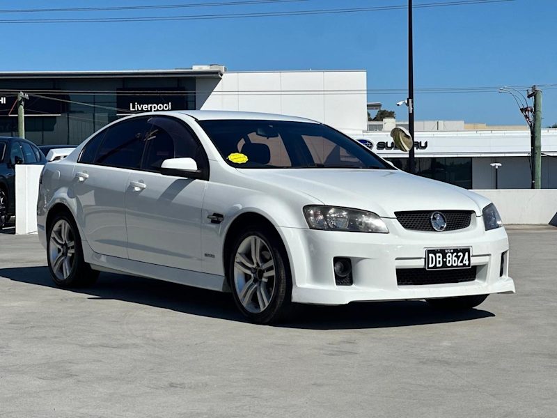 2009 Holden Commodore VE MY10 SV6 White 6 Speed Sports Automatic Sedan62934702255105112