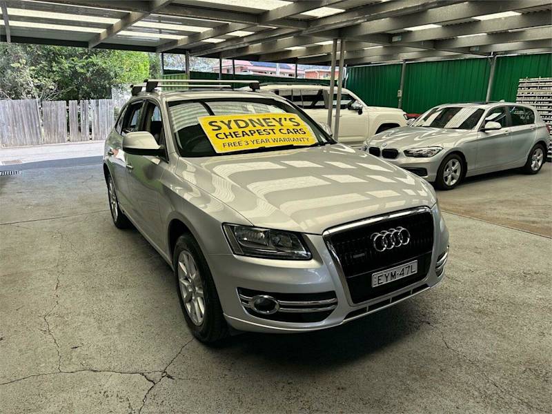 2009 Audi Q5 8R FSI S Tronic Quattro Silver 7 Speed Sports Automatic Dual Clutch Wagon62934700325121111