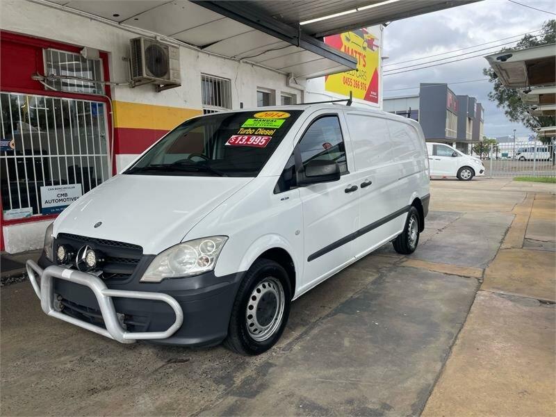 2014 Mercedes-Benz Vito MY14 113CDI LWB White 6 Speed Manual Van62932712575873112