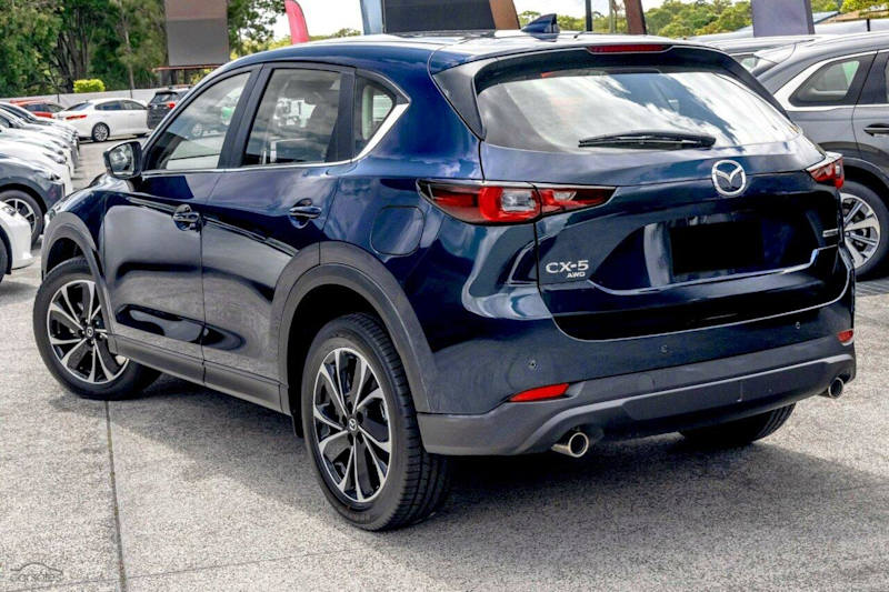 2025 Mazda CX-5 KF4WLA G25 SKYACTIV-Drive i-ACTIV AWD Touring Blue 6 Speed Sports Automatic Wagon62882728955778113