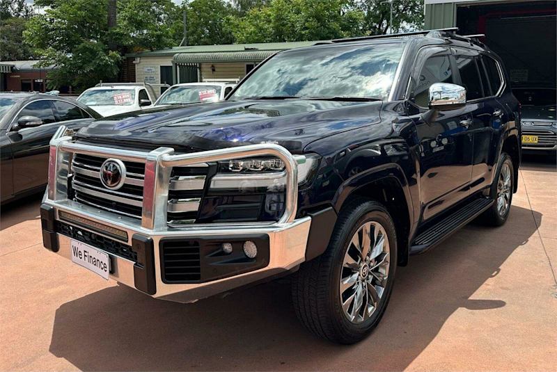2023 Toyota Landcruiser FJA300R LC300 Sahara ZX (4x4) Blue 10 Speed Automated Manual Wagon62933708105219112