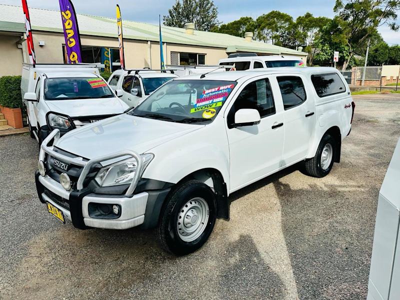 2020 Isuzu D-MAX MY19 SX Crew Cab White 6 Speed Sports Automatic Utility62885348872195114