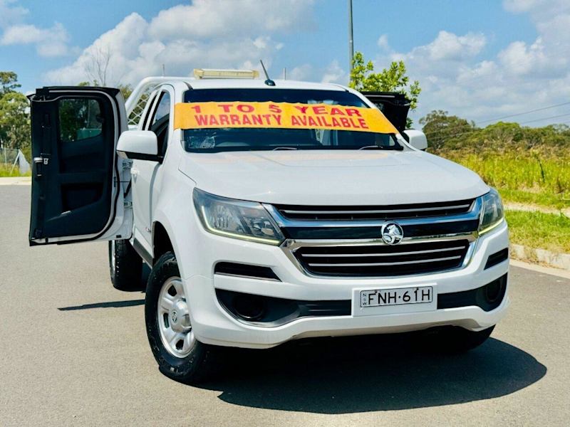 2017 Holden Colorado RG MY18 LS (4x4) White 6 Speed Manual Crew Cab Pickup62882772785922110