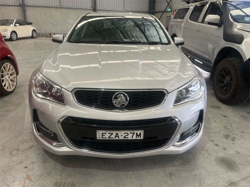 2017 Holden Commodore VF II MY17 SV6 Sportwagon Silver, Chrome 6 Speed Sports Automatic Wagon62936663537411111