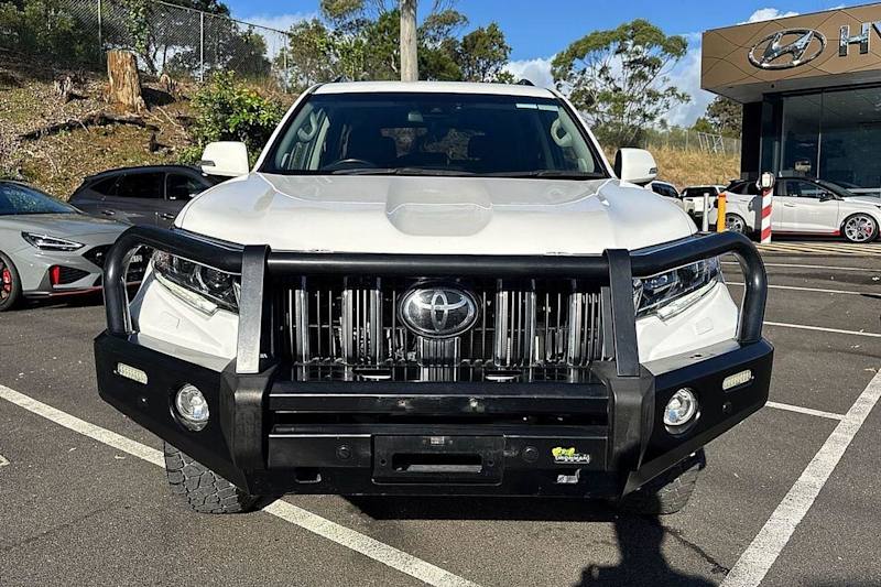 2021 Toyota Landcruiser Prado GDJ150R GXL Glacier White 6 Speed Sports Automatic Wagon62936658379649111