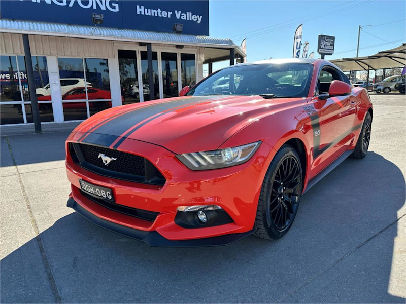 2015 Ford Mustang FM Fastback GT 5.0 V8 Orange 6 Speed Manual Coupe62935685709825112