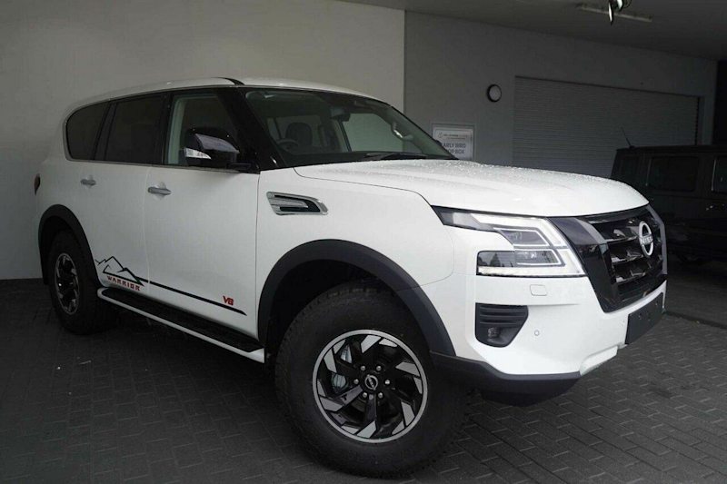 2024 Nissan Patrol Y62 MY24 Warrior Moonstone White 7 Speed Sports Automatic Wagon62933704668546110