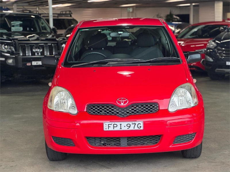 2004 Toyota Echo NCP10R MY03 Red 4 Speed Automatic Hatchback62882738988033111