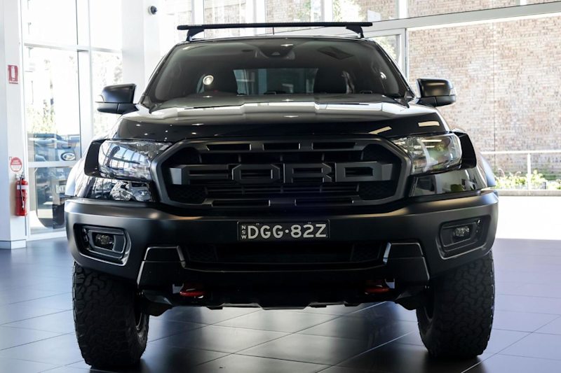 2021 Ford Ranger PX MkIII 2021.75MY Raptor X Pick-up Double Cab Black 10 Speed Sports Automatic62886406753922113