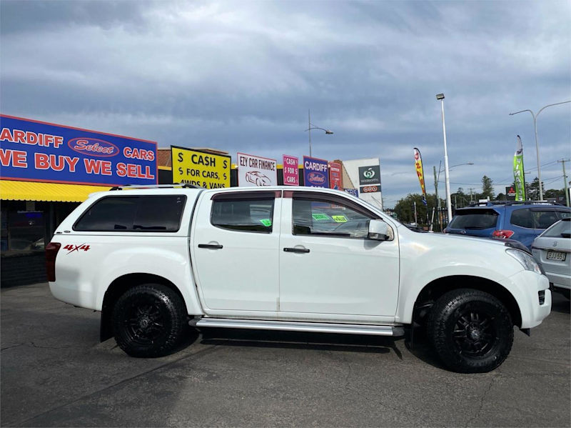 2015 Isuzu D-MAX TF MY15 SX (4x4) White 5 Speed Automatic Crew Cab Utility62934707662467111