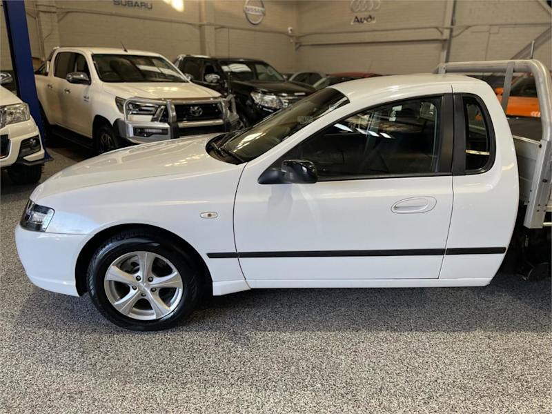 2008 Ford Falcon BF Mk II XL White Automatic Cab Chassis62932712080387111