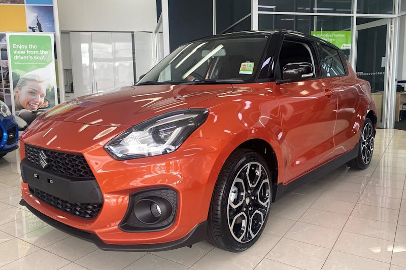 2024 Suzuki Swift AZ Series II MY22 Sport Orange Flame 6 Speed Sports Automatic Hatchback62882738608002112