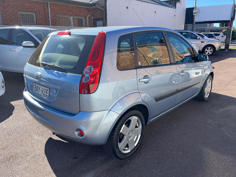 2006 Ford Fiesta GHIA WQ Blue Automatic Hatchback62882767576067114