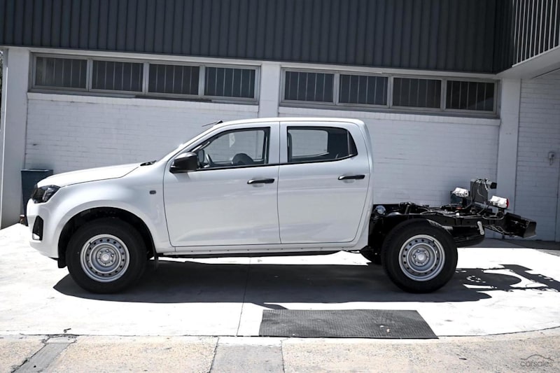 2025 Isuzu D-MAX RG MY24 SX Crew Cab White 6 Speed Sports Automatic Cab Chassis62882767982083114