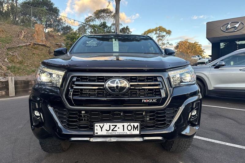 2019 Toyota Hilux GUN126R Rogue Double Cab Eclipse Black 6 Speed Sports Automatic Utility62935685038467111