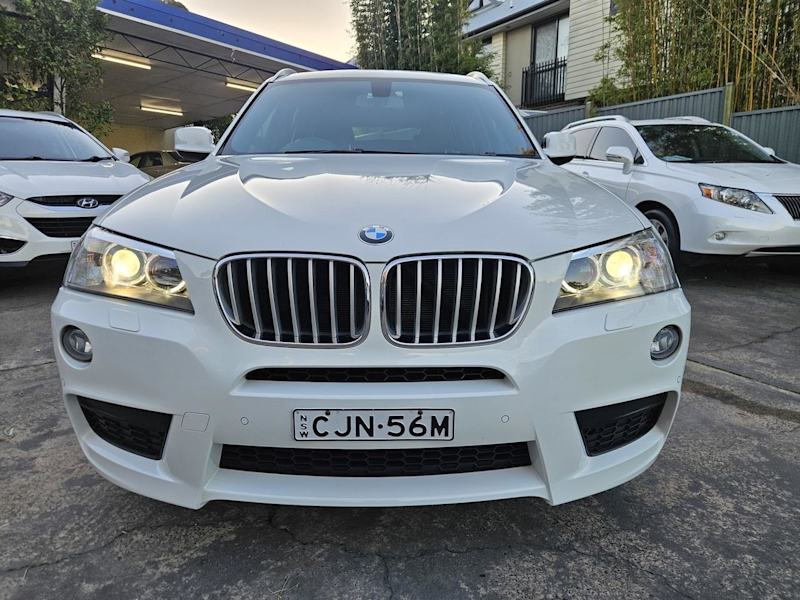 2012 BMW X3 F25 xDrive 30D White 8 Speed Automatic Wagon62934708011905111