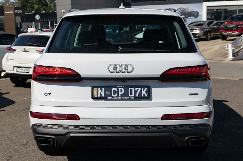 2025 Audi Q7 4M MY25 45 TFSI Tiptronic quattro White 8 Speed Sports Automatic Wagon62882726918914112