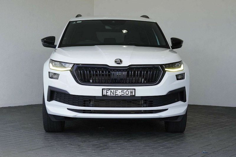 2022 Skoda Kodiaq NS MY22 Sportline DSG Moon White 7 Speed Sports Automatic Dual Clutch Wagon62936662236289111