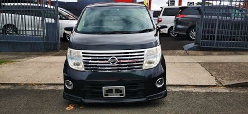 2007 Nissan Elgrand E51 Highway Star Black 5 Speed Automatic Wagon62882768420610112