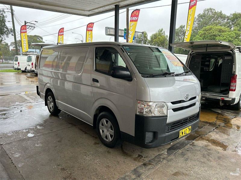 2014 Toyota HiAce TRH201R MY12 Upgrade LWB Silver, Chrome 4 Speed Automatic Van62932714276995111