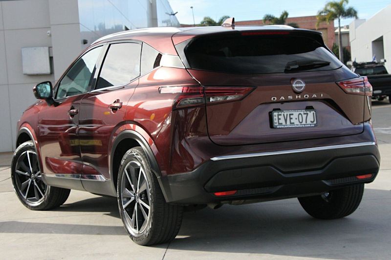 2022 Nissan Qashqai J12 MY23 ST-L X-tronic Burgundy 1 Speed Constant Variable Wagon62933707102979112
