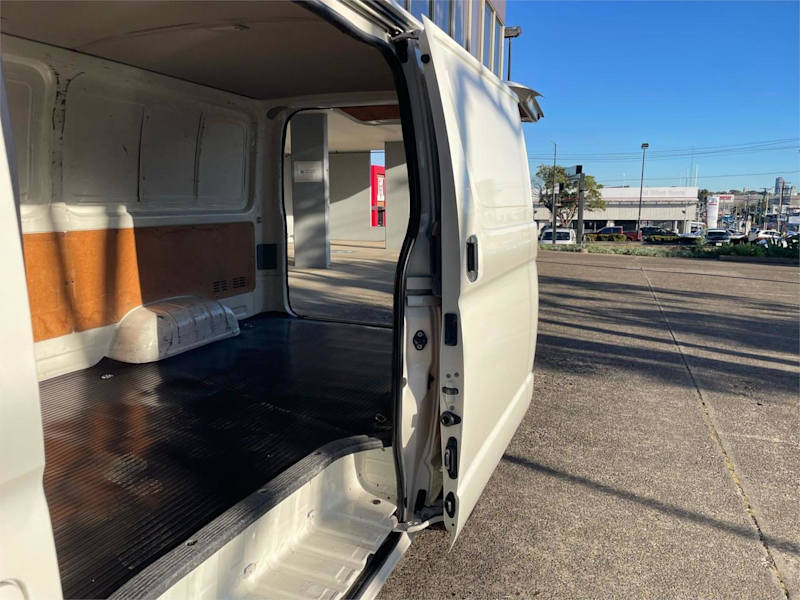 2009 Toyota HiAce KDH201R MY07 Upgrade LWB White 4 Speed Automatic Van62934697264001113