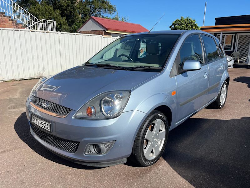 2006 Ford Fiesta GHIA WQ Blue Automatic Hatchback62882767576067112