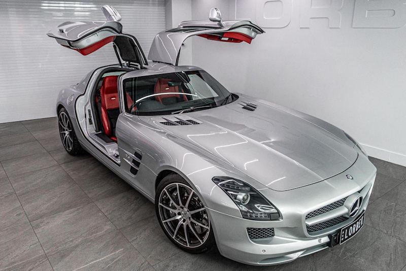 2010 Mercedes-Benz SLS 197 AMG Iridium Silver 7 Speed Automatic Coupe62882770344961111