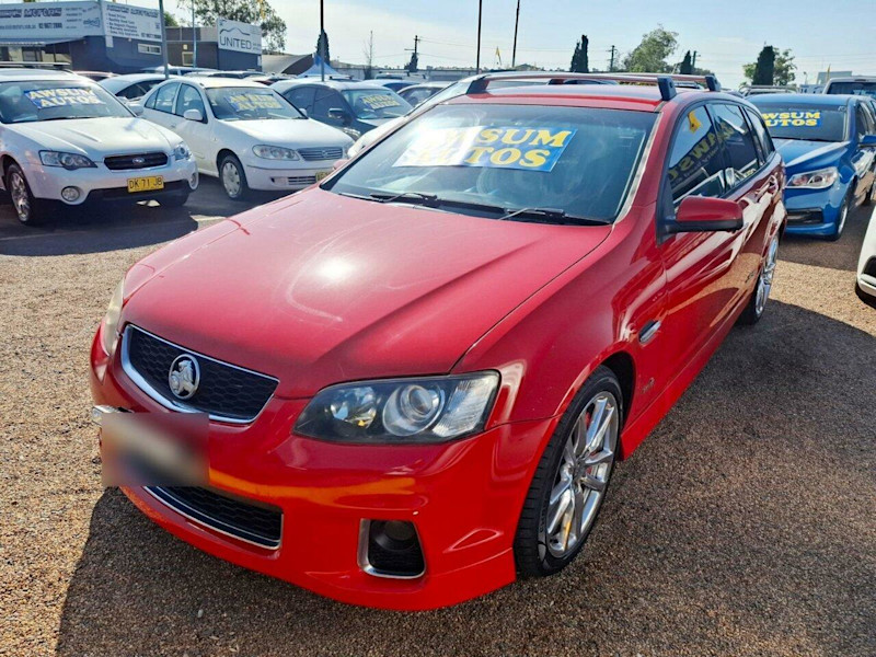 2012 Holden Commodore VE II MY12 SS V Sportwagon Redline Red Hot 6 Speed Sports Automatic Wagon62938584165635112