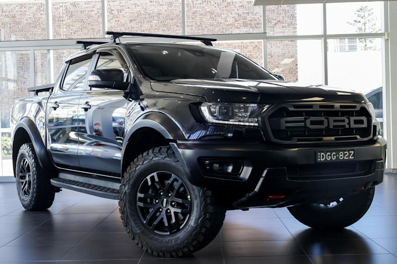 2021 Ford Ranger PX MkIII 2021.75MY Raptor X Pick-up Double Cab Black 10 Speed Sports Automatic62886406753922110