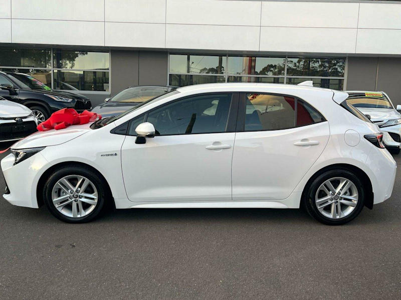 2022 Toyota Corolla ZWE211R Ascent Sport E-CVT Hybrid White 1 Speed Constant Variable Hatchback62933713707267114