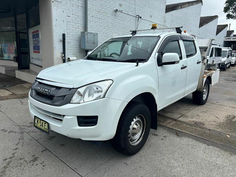 2016 Isuzu D-MAX TF MY15.5 SX HI-Ride (4x2) White 5 Speed Automatic Crew Cab Utility62935689629314113