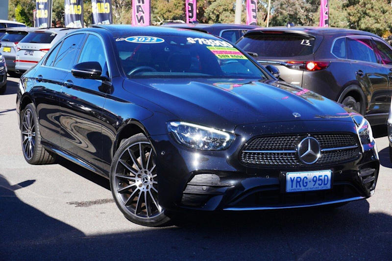 2022 Mercedes-Benz E-Class W213 803+053MY E350 9G-Tronic Black 9 Speed Sports Automatic Sedan62934699339394114