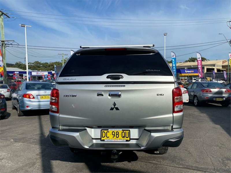 2017 Mitsubishi Triton MQ MY17 GLS (4x4) Silver, Chrome 5 Speed Automatic Dual Cab Utility62882734539265113