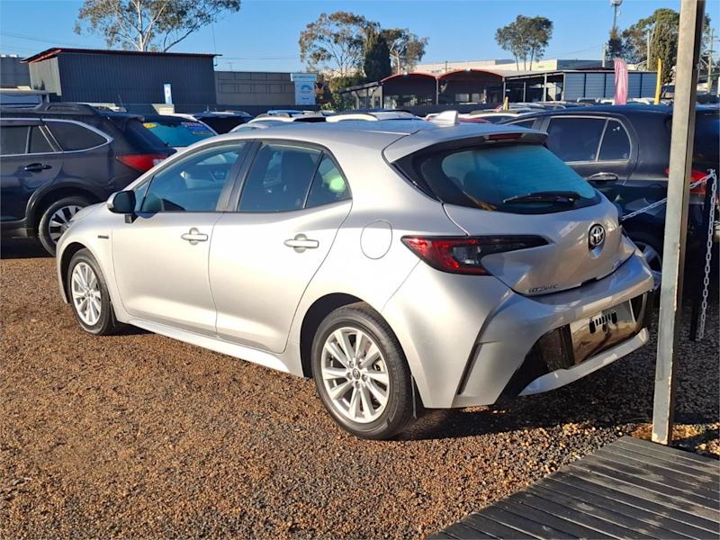 2023 Toyota Corolla ZWE219R Ascent Sport Hybrid Silver, Chrome Continuous Variable Hatchback62935693191299114