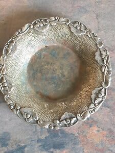 Antique Silver bowl stamped 800TS