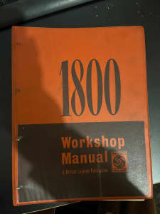 Austin 1800 Factory workshop manual