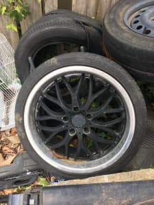 Rims to suit Subaru and Holden 